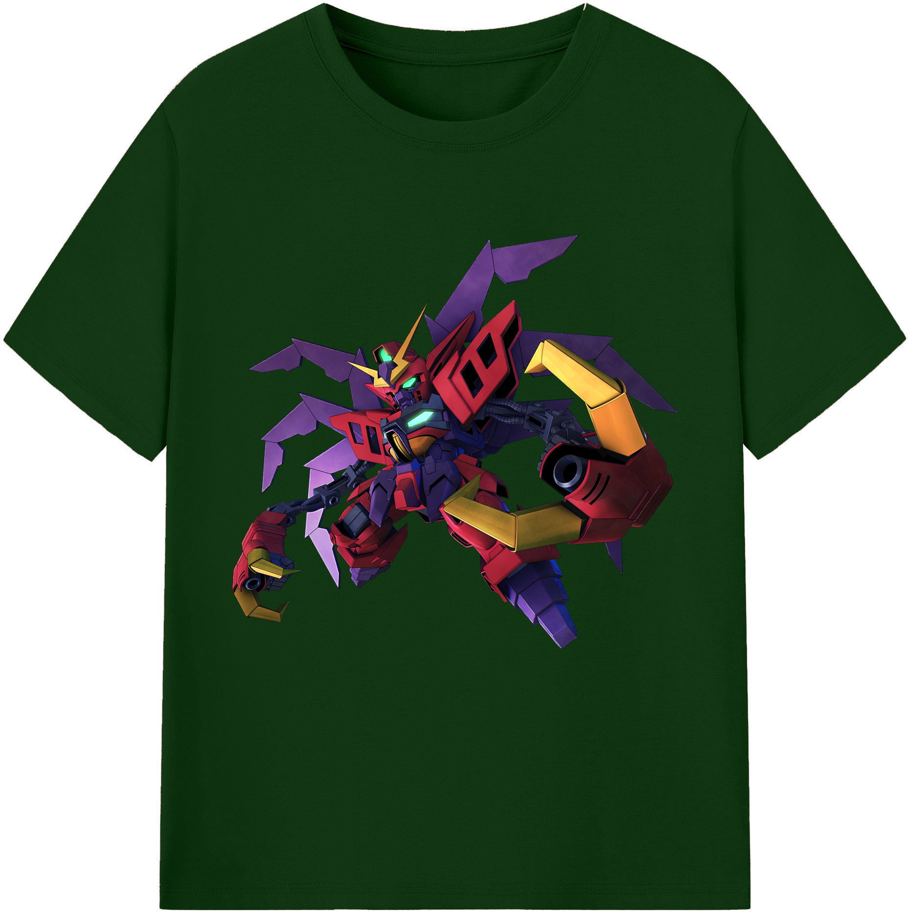 （画像用） 機動戦士ガンダム Mobile Suit Gundam 綿100％半袖Tシャツ（フロントプリント）